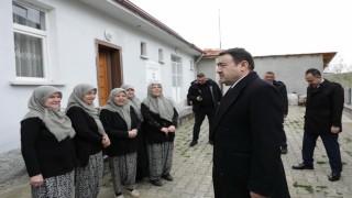 Vali Işından Domaniçteki kadın kooperatifine destek ziyareti
