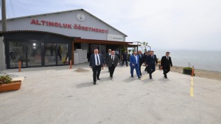 Vali Ustaoğlundan Edremite ziyaret
