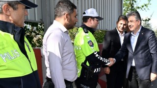 Vali Yılmaz Trafik Denetimlerine Katıldı: "Bir Kural Bir Ömür" Uyarısı