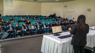Van Büyükşehir Belediyesi personeline İş Sağlığı ve Güvenliği eğitimi