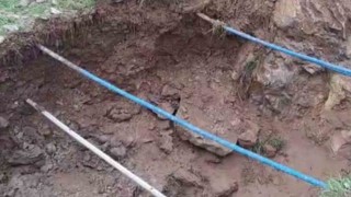 Van merkezli depremde Şırnakta içme suyu hattı zarar gördü