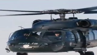 Vanda 2 aylık bebek polis helikopteriyle hastaneye sevk edildi