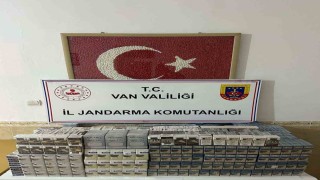 Vanda kaçak sigara ve tüfek ele geçirildi