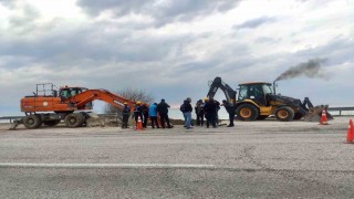 VASKİ ana su hattındaki arızaları giderdi