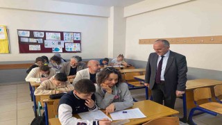 Veliler sınav heyecanı yaşadı, ter döktü