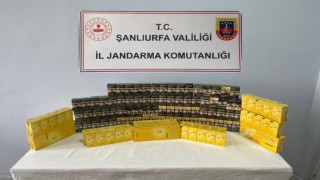 Viranşehirde 2 bin 816 paket gümrük kaçağı sigara ele geçirildi