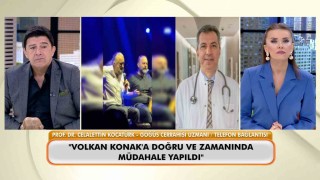 Volkan Konaka ilk müdahaleyi yapan doktor canlı yayında konuştu