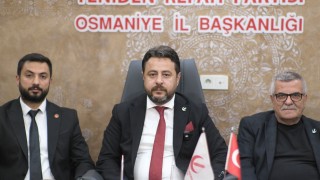Yeniden Refah Osmaniye İl Başkanı Türkmen: “Gençler geçim sıkıntısından evlenemiyor, çiftçi kan ağlıyor”