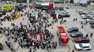 ‘Yeşil Vatan Tırı 2 bine yakın miniği hem eğlendirdi hem de bilinçlendirdi