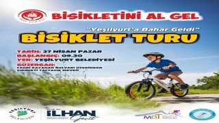 Yeşilyurta Bahar Geldi Bisiklet Turu 27 Nisan Pazar günü yapılacak