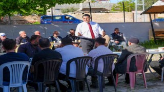 Yılmaz, bir günde 4 mahalle ziyaret etti