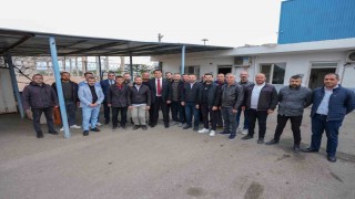 Yılmazdan kurum içi ziyaretler