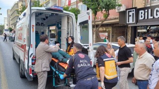 Yol ortasında inmeye çalıştı, kazaya sebep oldu: 1 yaralı