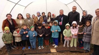 Yozgatta ata tohumları ana okulunda toprakla buluştu