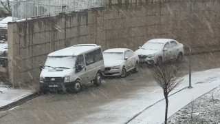 Yüksekovada kar yağışı etkili oldu