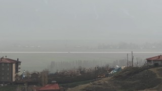 Yüksekovada toz bulutu