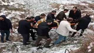 Yüksekovada trafik kazası: 1 yaralı