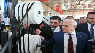 Yüzde 100 geri dönüşümden elde edilen sulama boruları, 28 Nisanda dağıtılacak