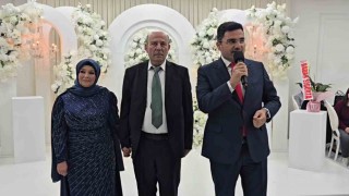 Zonguldaklı çift, 40. evlilik yıl dönümünü düğünle kutladı