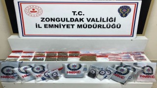 Zonguldakta narkotik operasyonunda 3 şüpheliden 1i tutuklandı