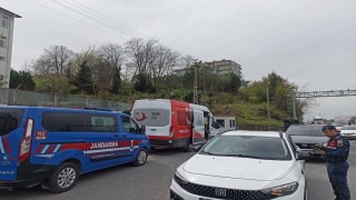 Zonguldakta polis ve jandarmanın denetimleri sürüyor