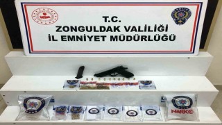 Zonguldaktaki uyuşturucu operasyonunda 2 şüpheli gözaltında