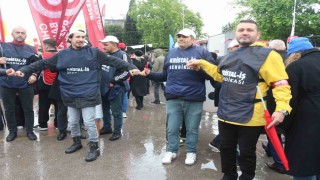 1 Mayıs Balıkesirde kutlandı