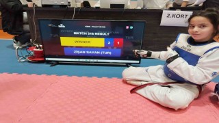 10 yaşında Kayseri şampiyonu oldu