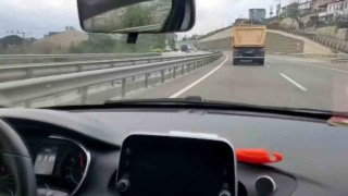 139 kilometre hızla giden otomobilin bile yetişemediği kamyona 12 bin lira ceza
