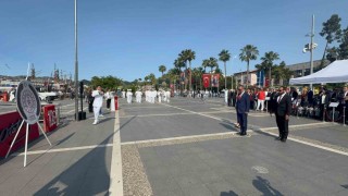 19 Mayıs kutlamaları Marmariste çelenk sunma töreni ile başladı