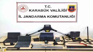 2 milyon liralık cihazlarla define ararken yakalandılar