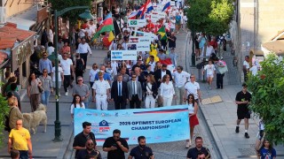 2025 Optimist Avrupa Şampiyonası Çeşmede başladı