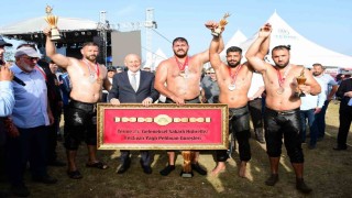 25. Sakarlı Hıdırellez Festivalinde Başpehlivan Tanju Gemici oldu