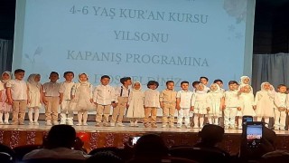 4-6 Yaş Kuran Kursu yıl sonu kapanış programı gerçekleştirildi