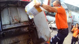 50 kilo midye şehirlerarası otobüsün teknik takibiyle ele geçirildi
