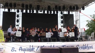 8. Ayvalık Teferic Şenliklerinde türküler yankılandı