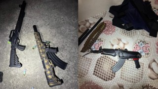 Adanada EYP ile biri kalaşnikof 6 silah ele geçirildi: 2 tutuklama