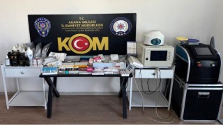 Adanada kaçak klinik operasyonu