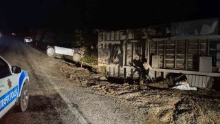 Adıyaman-Malatya karayolunda tek taraflı trafik kazası: 1 yaralı