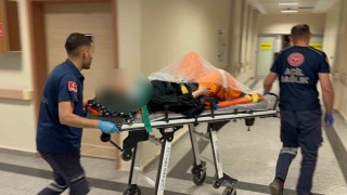 Adıyamanda binanın 3. katından düşen vatandaş yaralandı