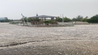 Adıyamanda dolu yağışı etkili oldu