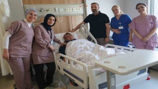 Adıyamanda V-Notes ile rahim alma operasyonu gerçekleştirildi