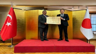 AFAD Aydın İl Müdürü Mumcuya Japonya İmparatorluk Nişanı