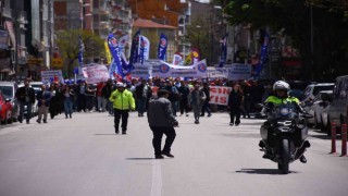 Afyonkarahisarda 1 Mayıs kutlamaları