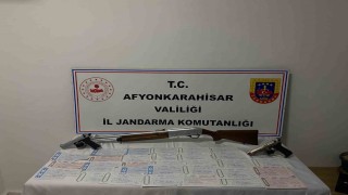 Afyonkarahisarda tefeci operasyonu: 2 gözaltı