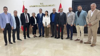 AGF’den Anamur Kaymakamı Bilal Bozdemir’e Ziyaret