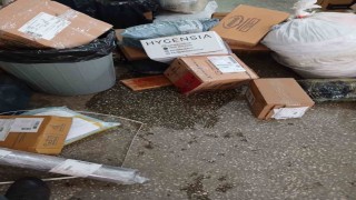 Ağrı PTT Kargo şubesinde su baskını: Önlem alınmadı, gönderiler zarar gördü