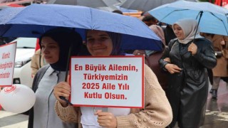 Aile Haftasında kortej yürüyüşü düzenlendi