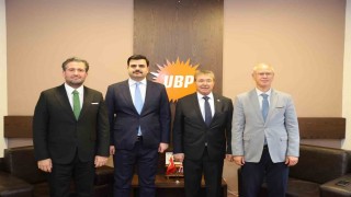 AK Parti Genel Sekreteri İnan, KKTC Cumhurbaşkanı Tatarı ziyaret etti