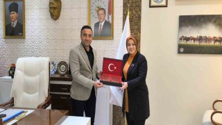 AK Partili Ayşe Sula Köseoğlundan Akçadağ Belediyesine ziyaret